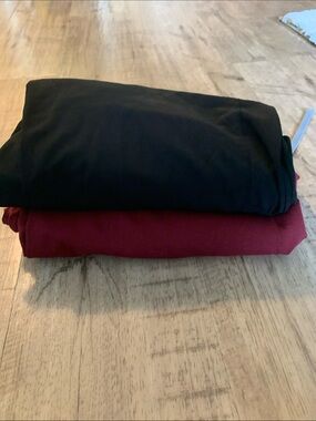 Red and Black Scrub Pants Bundle